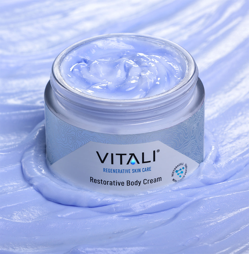 Vitali's restorative body cream.